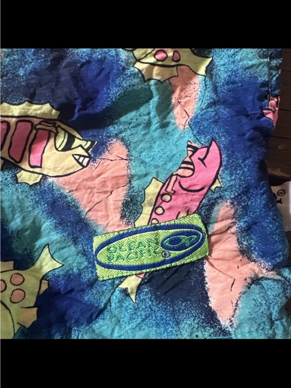 Vintage OP Ocean Pacific 90s Boys Swim Trunks Board Shorts 3Т